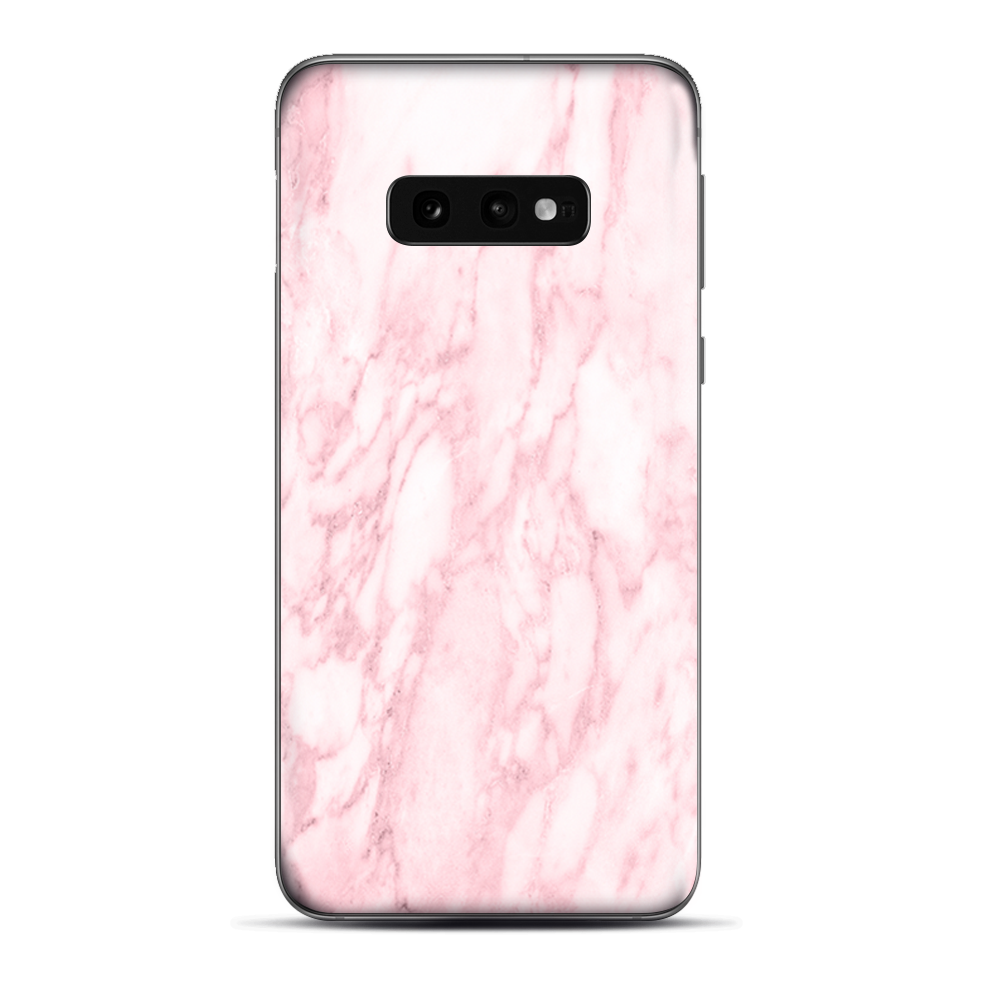 Skins Decal wrap for Samsung Galaxy S10e - Rose Pink Marble Pattern