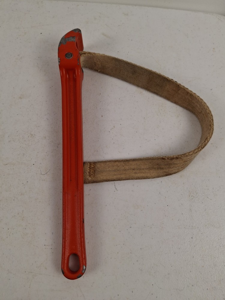 Ridgid No. 2 Adjustable Strap Wrench Elyria Ohio Made in USA