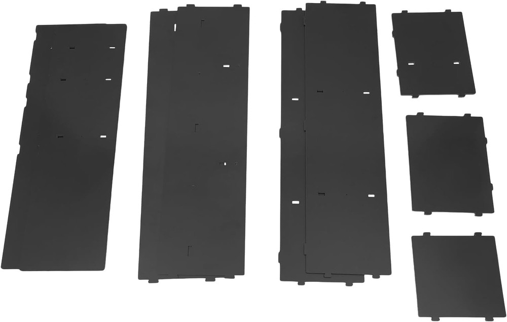 Desktop Bookshelf, Cube Storage Organizer Tabletop Bookcase w/ 6 Compartments