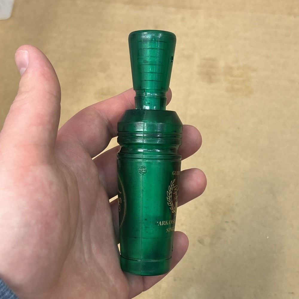 Green Wing Arkansas Mallard Duck Single Reed Call