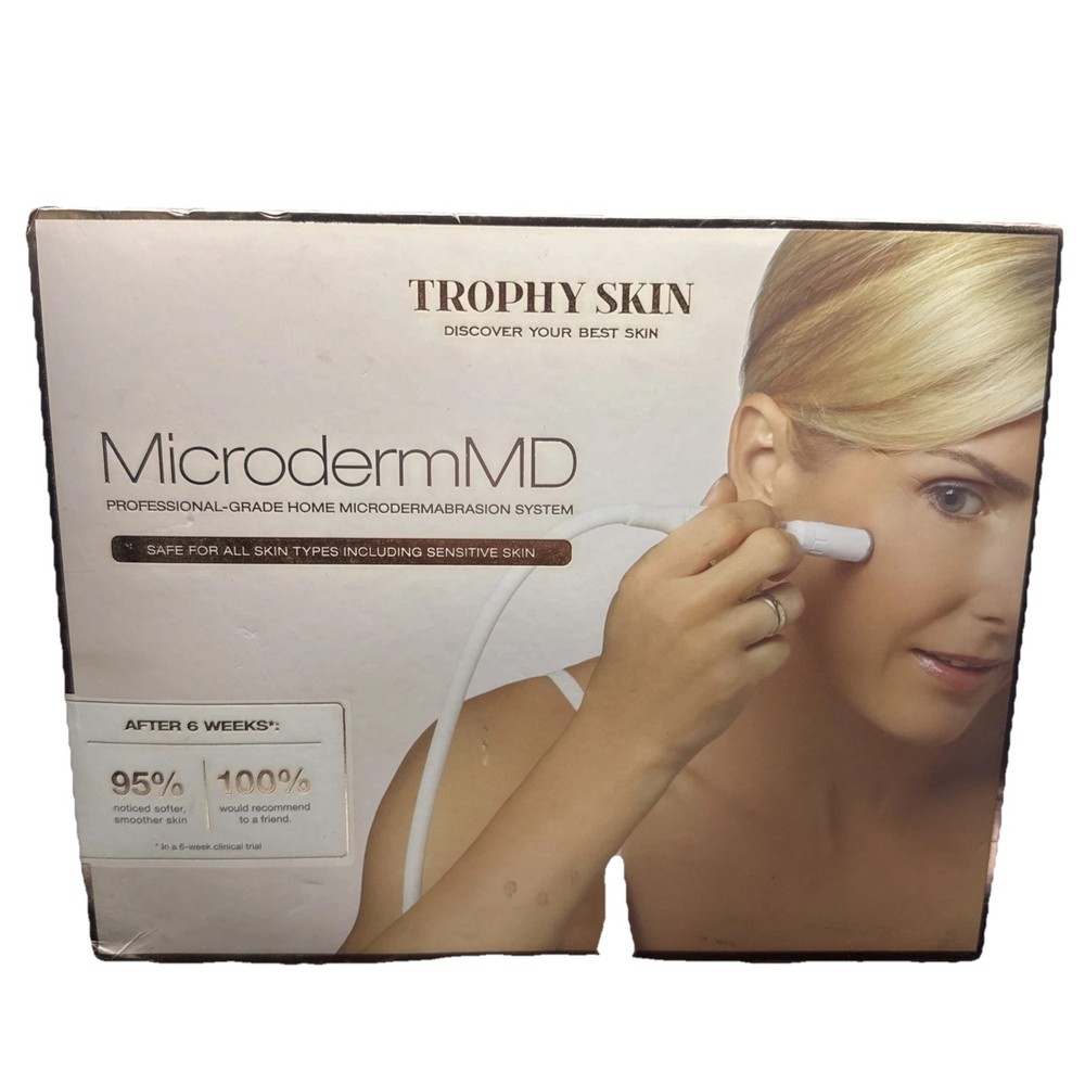 Trophy Skin Microderm MD Professional Grade Home System Model TSMDD01 Open Box