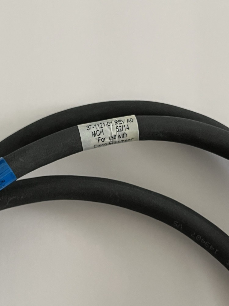 Lot of 2 - Cisco 37-1121-01 Stack Power Cable UNTESTED