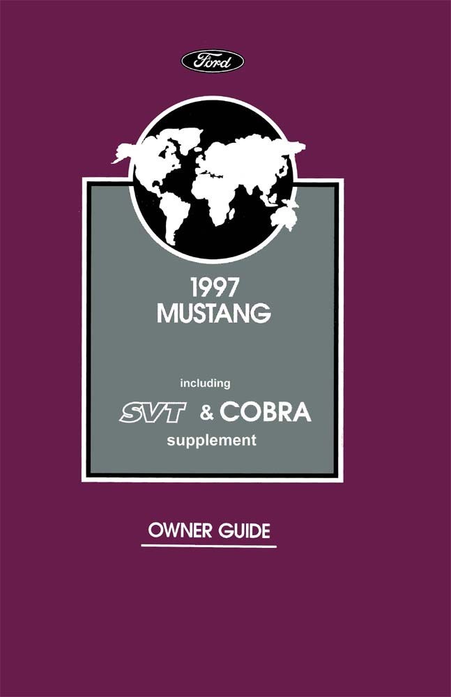 1997 Ford Mustang Owner's Manual