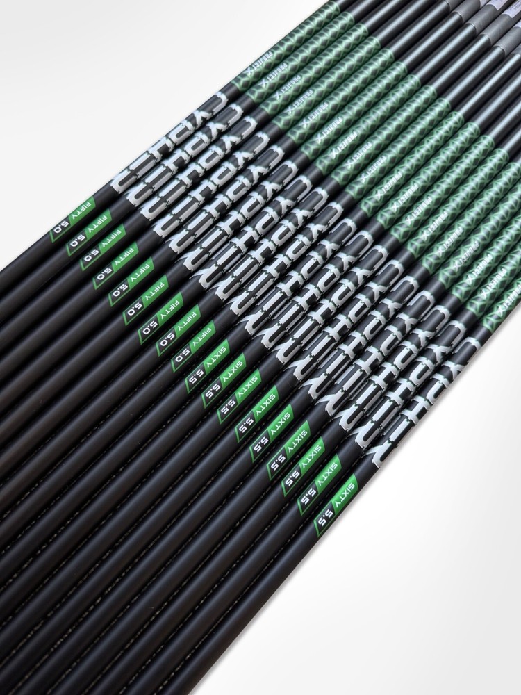 NEW Project X Cypher Green Graphite Iron Shafts .370" - Choose Flex & Quantity