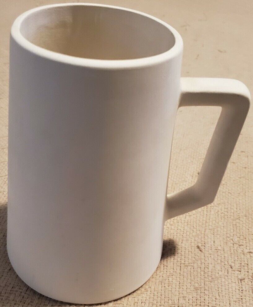 Ceramic Ready To Paint Mug 8.5" Tall 5" Wide