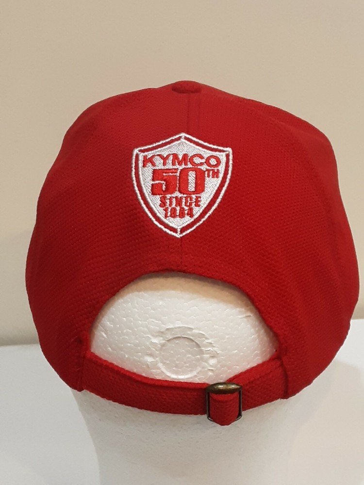 KYMCO TAIWAN MOTORCYCLE STRAPBACK 50th ANNIVERSARY HAT