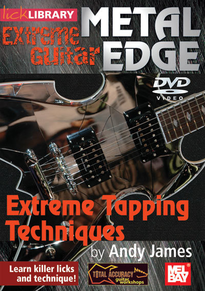 EXTREME METAL TAPPING GUITAR TECHNIQUES DVD NEW