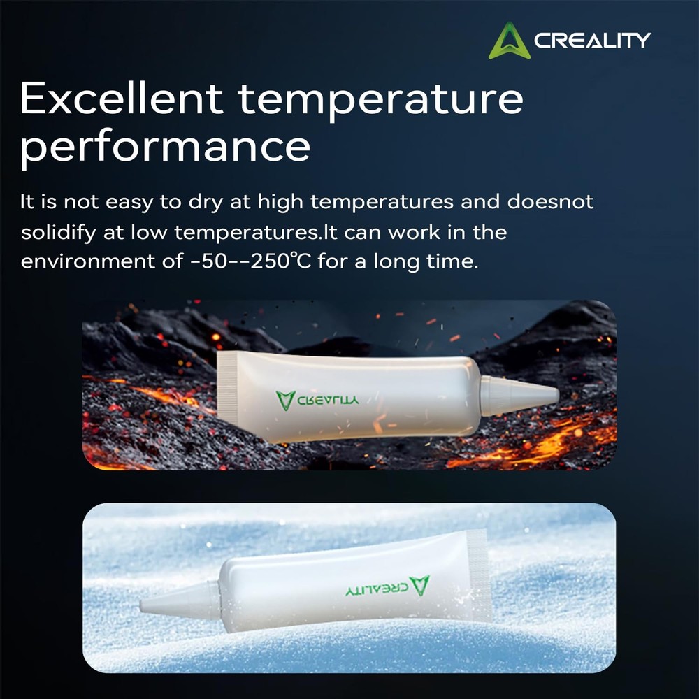 Creality 3D Printer Glue Stick&Thermal Paste&Lubricant for Build Plate