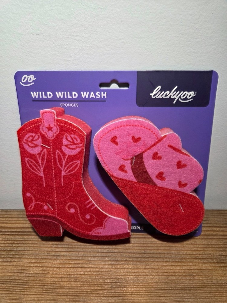 Luckyoo Kitchen Sponges, 2 pack, Multiple Styles, Multiple Available