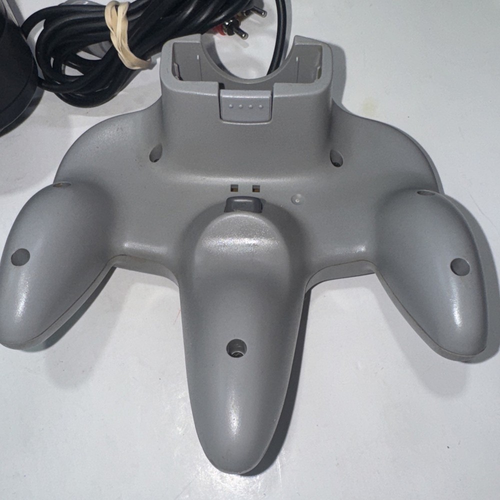 Nintendo 64 N64 Console W/ Ready To Rumble Game Controller Cables Tested Working