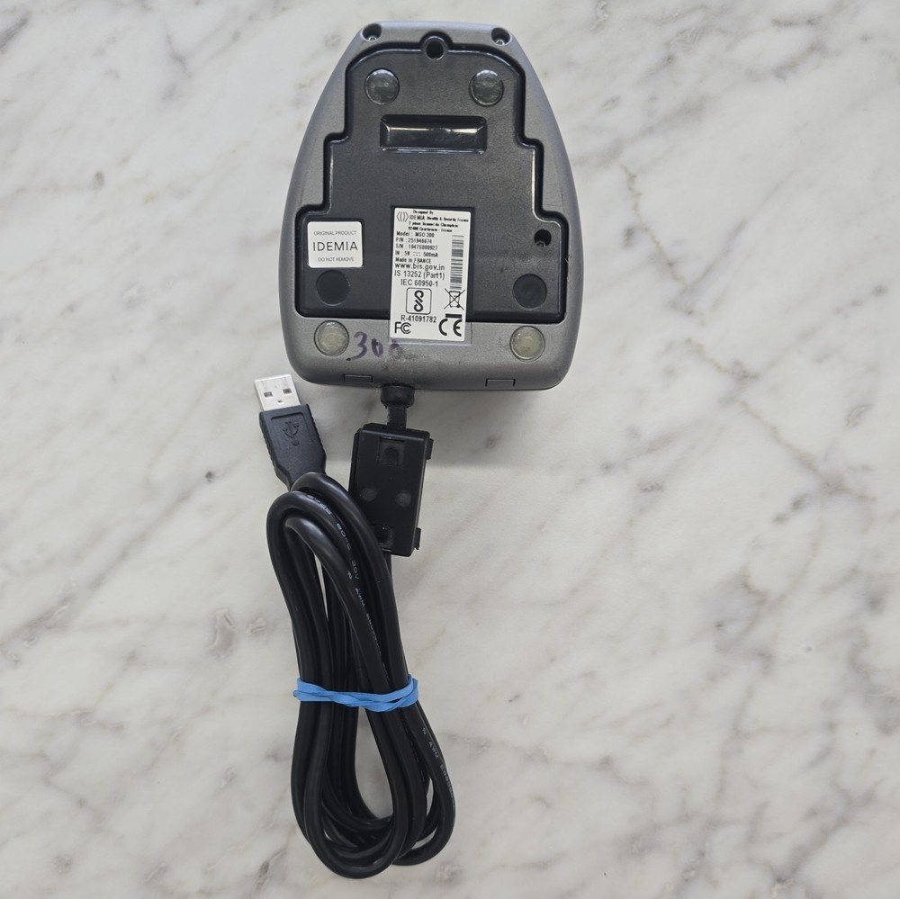 idemia MORPHO MSO-300 OPTIC USB FINGERPRINT SENSOR READER PN 251946674