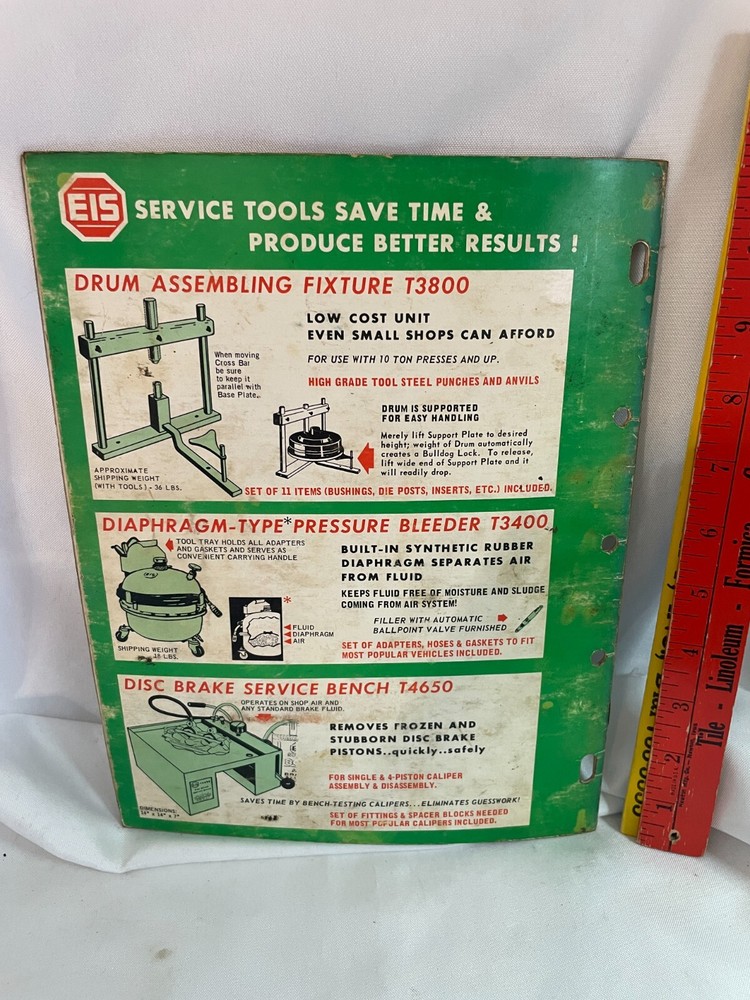 1972 EIS BRAKE PART SERVICE MANUAL 799