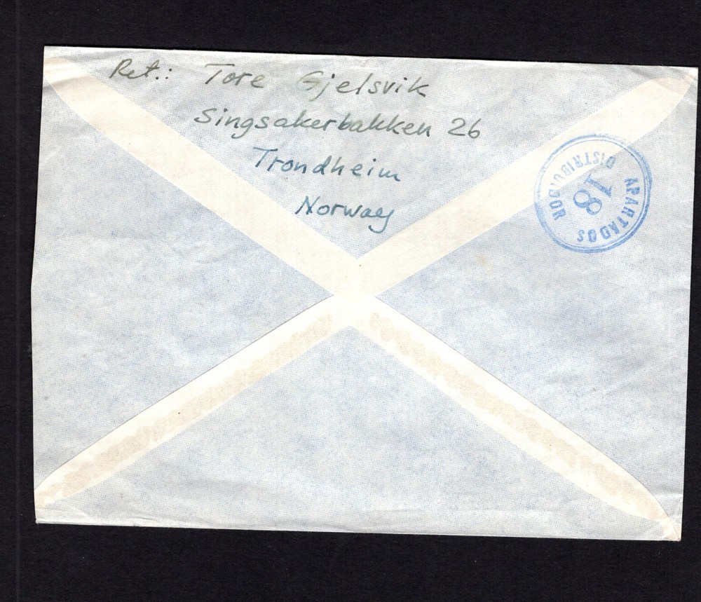 Norway B59-61 on cover