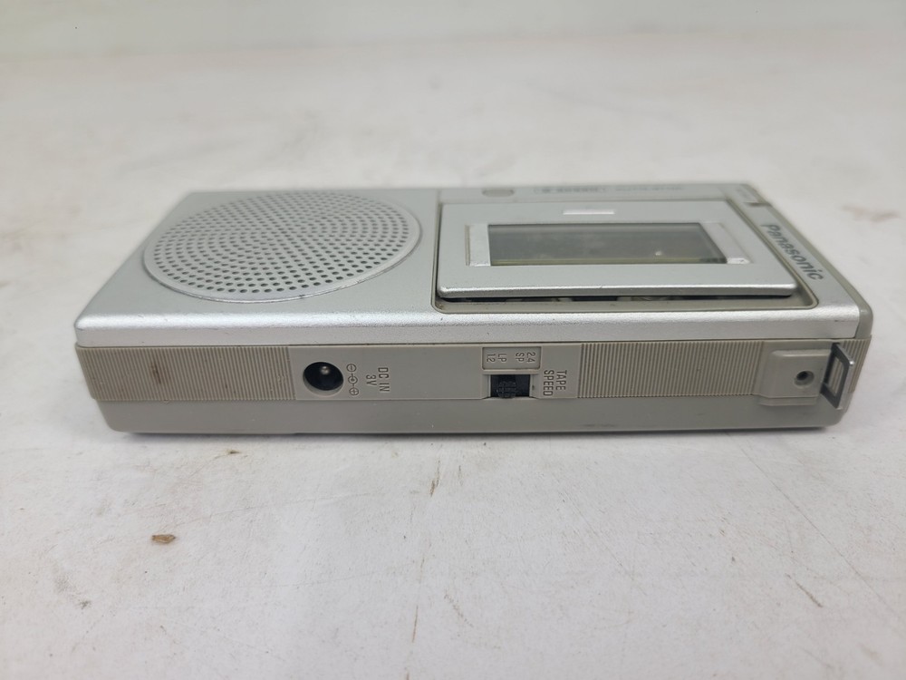 Vintage Panasonic Recorder Model No. RN-150 Microcassette Silver (TESTED)