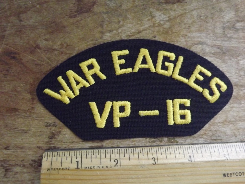 Navy VP-16 War Eagles Hat Patch - INV# C1160