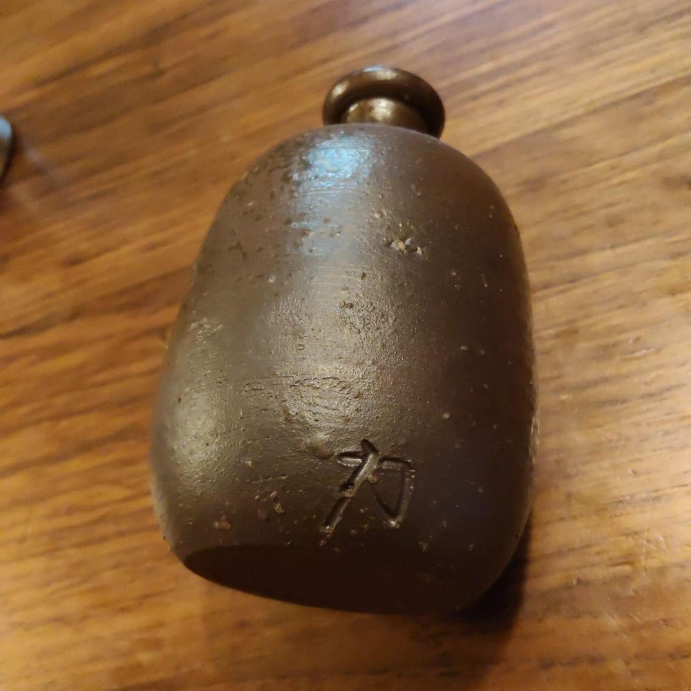 Bizen ware sake bottle vase
