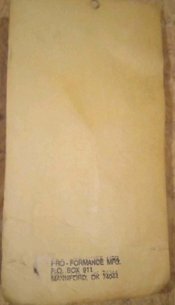 Pro-Formance Overdraw Right Hand Pro-Lock Model Black NOS