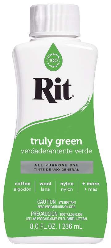 Rit Dye Liquid 8oz Truly Green