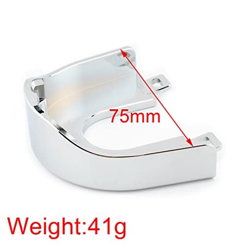 Aluminum Ignition Switch Panel Trim Silver for Touring Road Glide silver