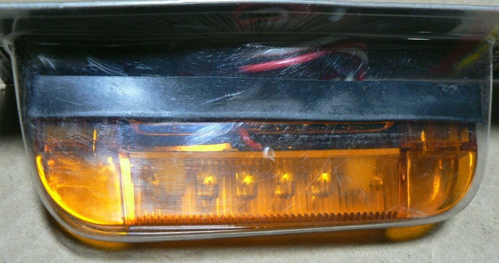 GRAND GENERAL 76220 4" THIN LINE CLEARANCE MARKER AMBER LED LIGHT