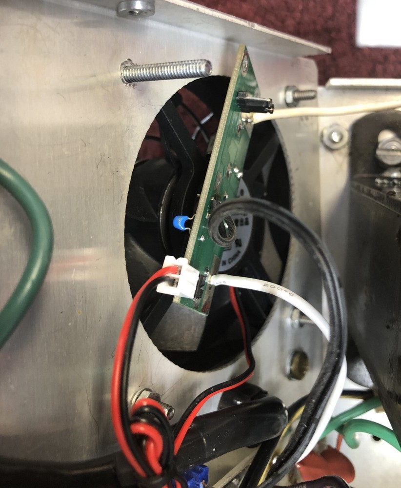 Ameritron AL811 External Fan and Bias Correction requires tools and some skill