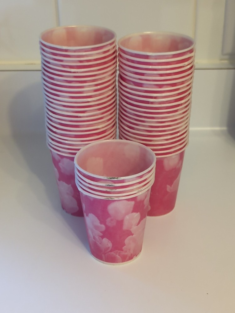 Open Box Dixie 5oz Cups BEAUTIFUL BLOOMS 49 Count Throwback Pack 2004 SEE PICS