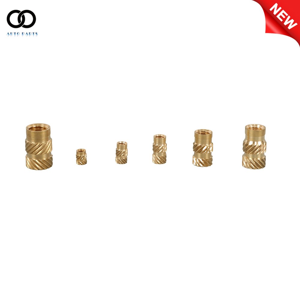 350Pack M2 M2.5 M3 M4 M5 M6 brass threaded insert For 3D printing accessories