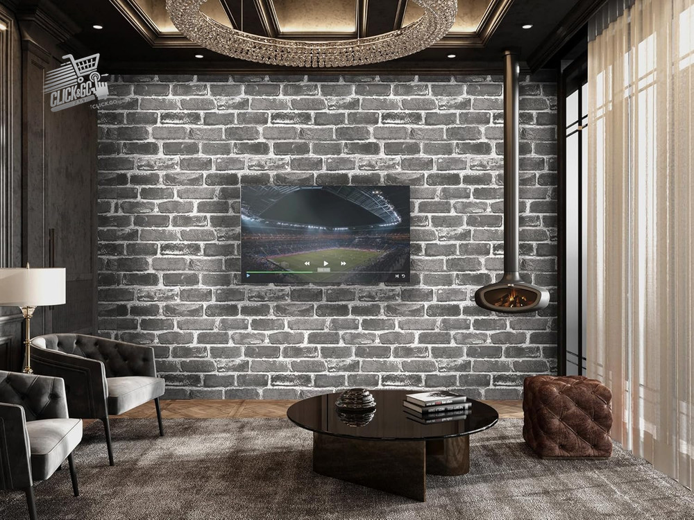 Antique Green Brick Effect 3D Self Adhesive Wallpaper - Wall Cladding