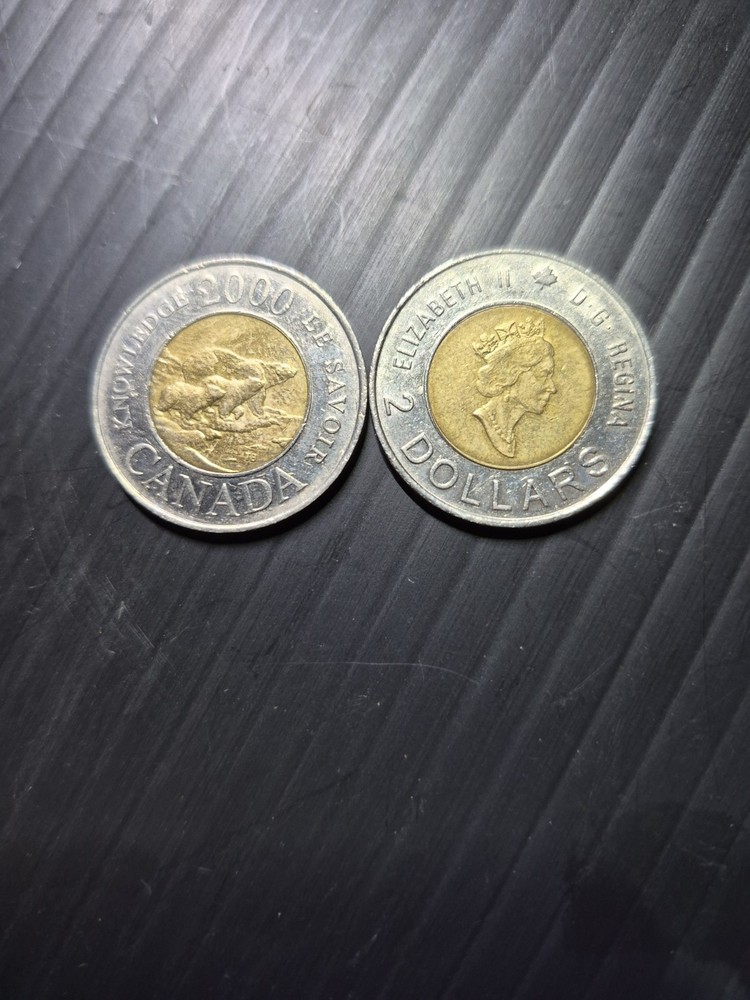 2000 KNOWLEDGE Canada $2 Coin Toonies