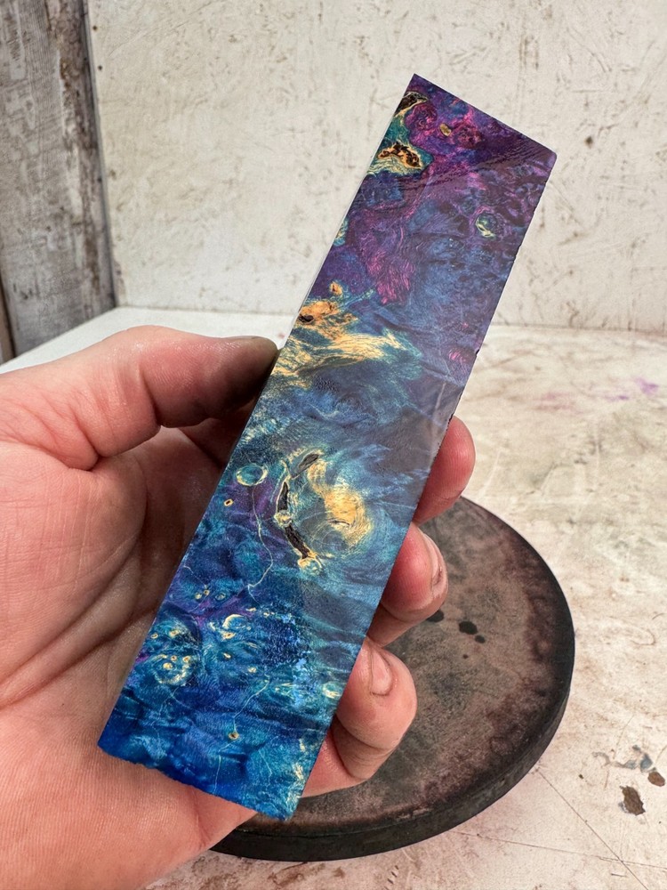 Stabilized Box Elder Burl Turning Blank | Duck Game Call | SBEB 1247