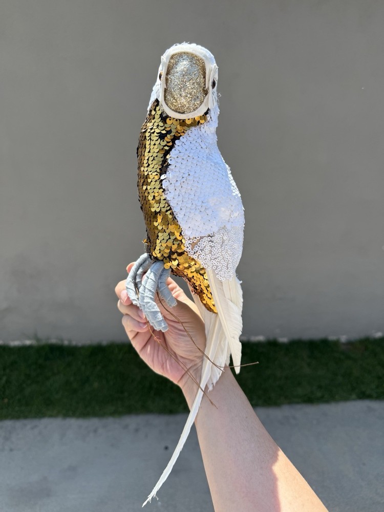 Decorative Parrot Figure 16” Tall