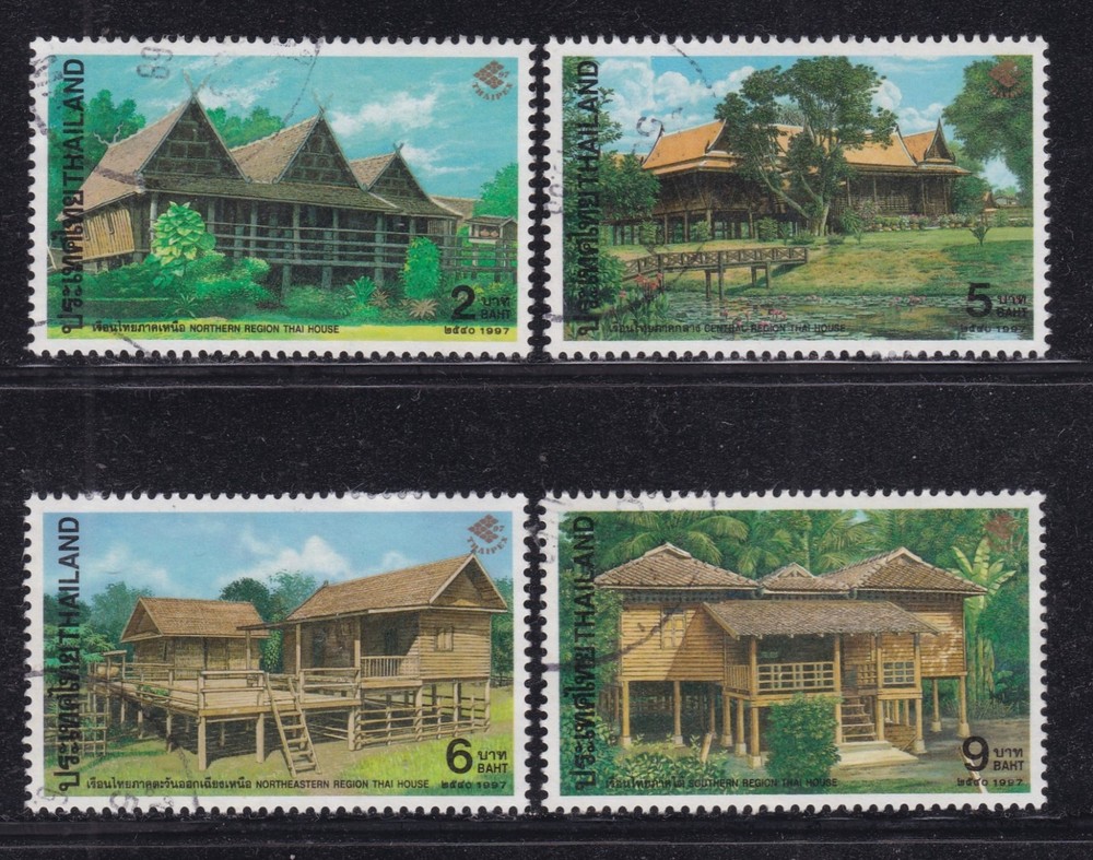 THAILAND-1997-PHILATELIC EXHIBITION - THAIPEX'97 - used complete set