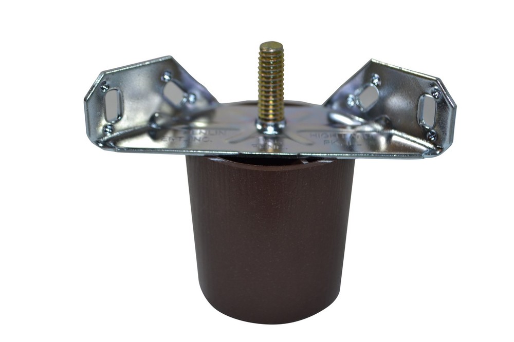 Chair Sofa Sectional Leg Bracket Fits 1/4 Inch Bolt