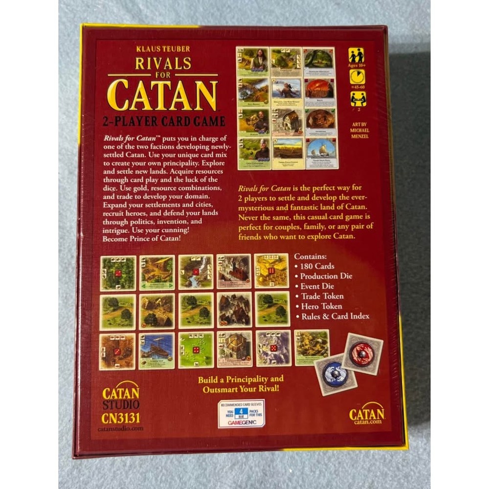 Rivals for CATAN Card Game NEW