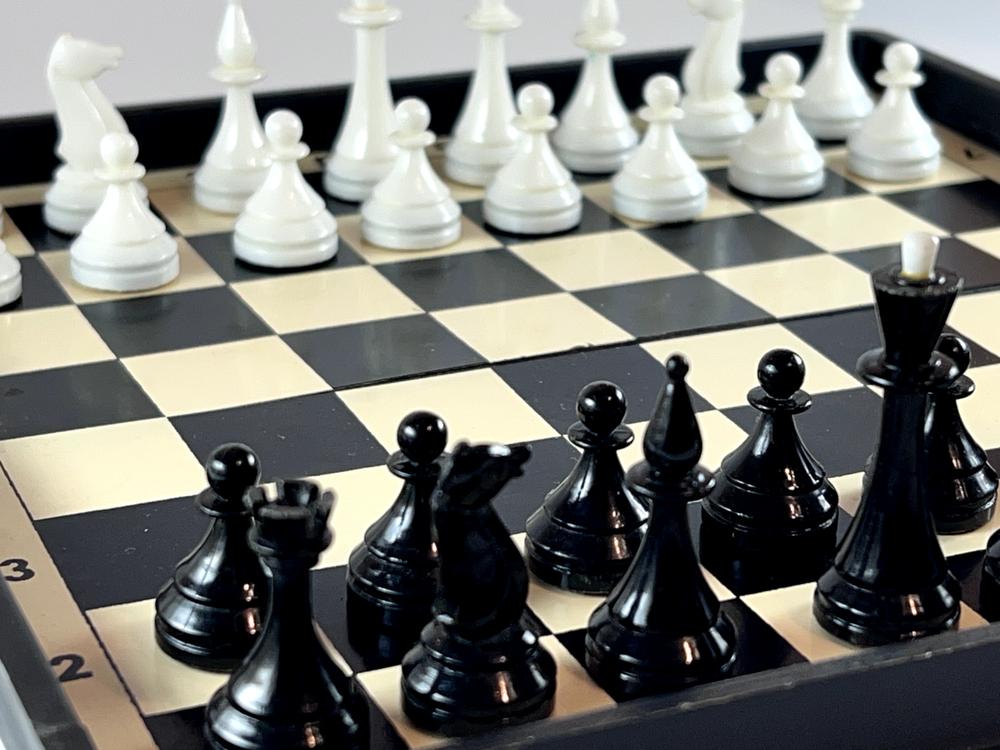 Vintage Soviet road chess USSR Russia