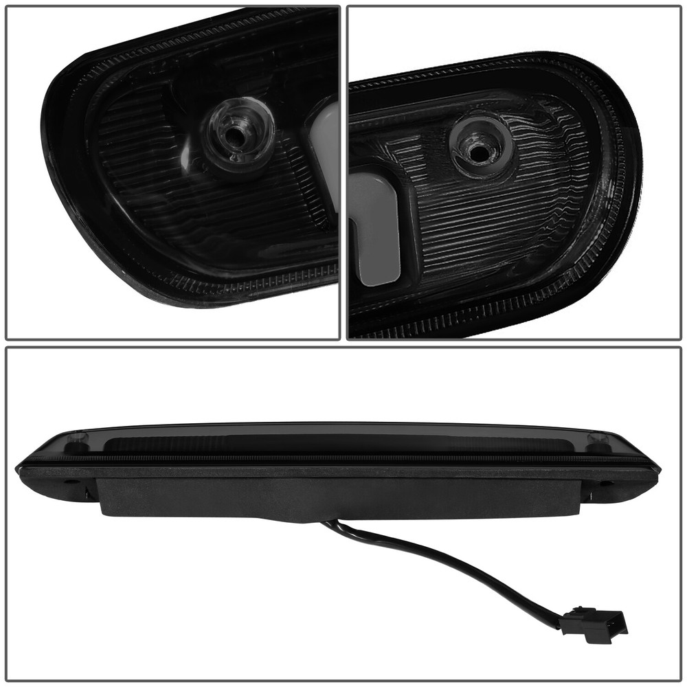 NUVISION SEQUENTIAL LED SMOKE REAR 3RD THIRD BRAKE LIGHT FOR 2007-2014 SILVERADO