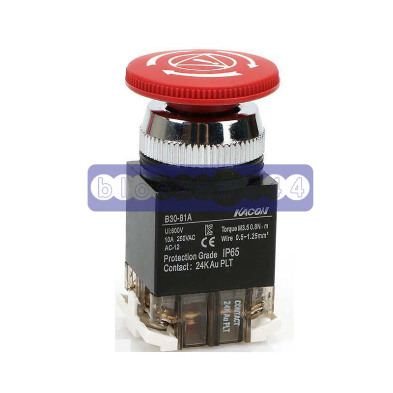 NEW ONE KACON B30-81A Emergency Stop Switch
