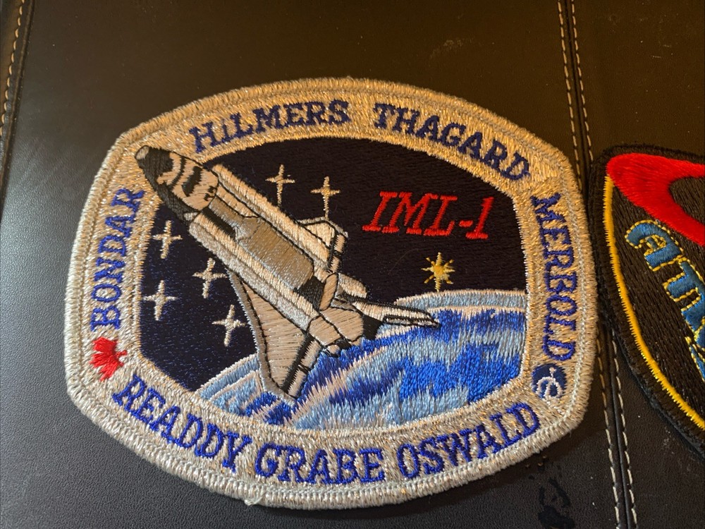 Vintage Space Shuttle Patches