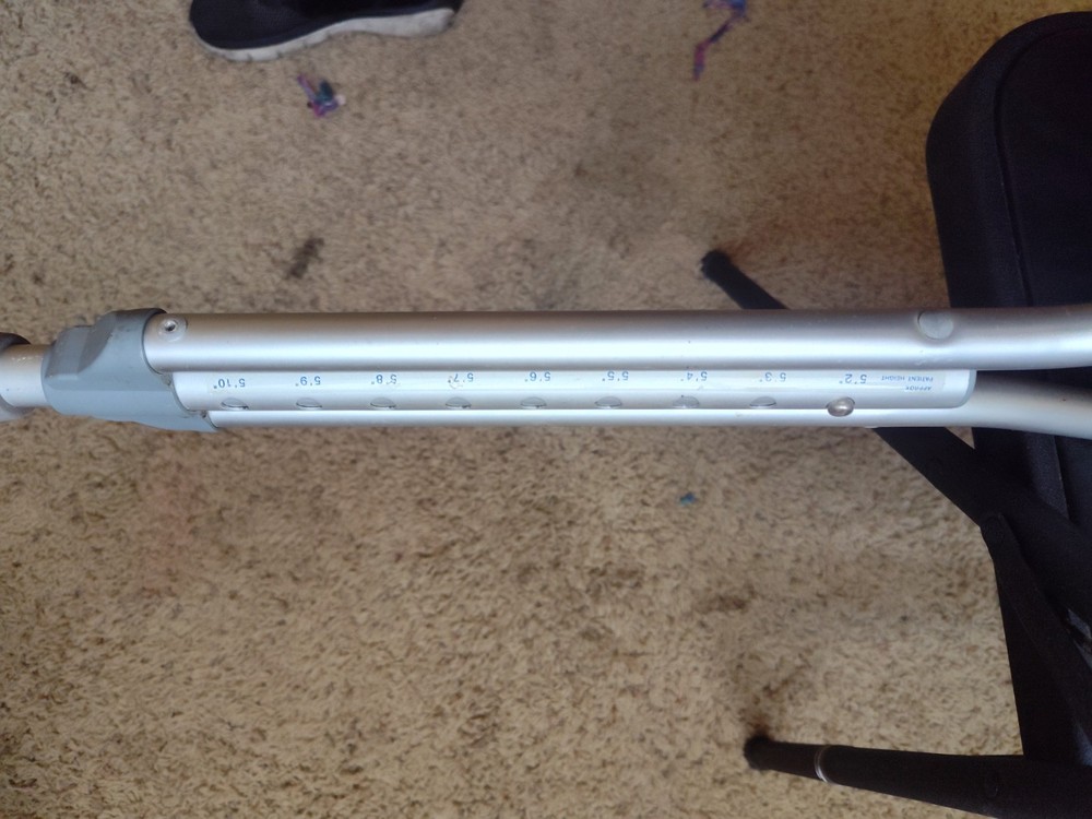 McKinnson Surelock Crutches for Adults Adjustable Height