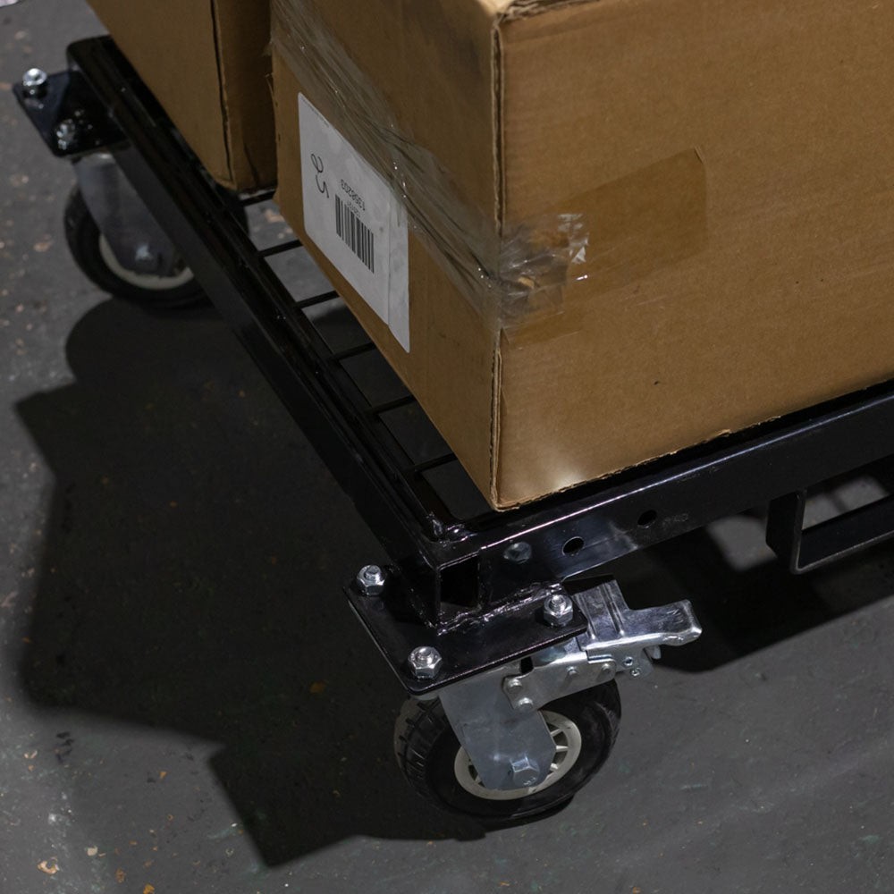 Titan Attachments Heavy-Duty Rolling Platform Base with Fork Pockets