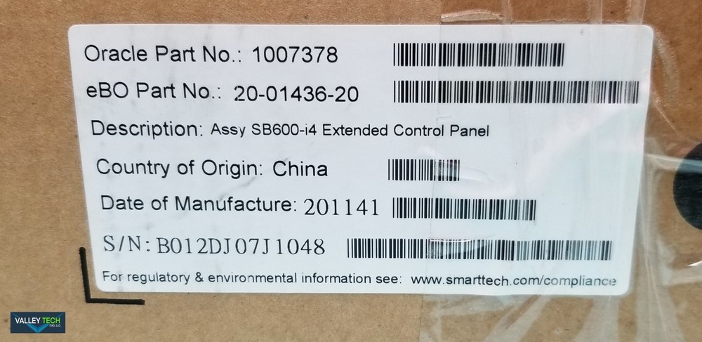 Smart SB600 Extended Control Panel interface for projectors NEW Open box