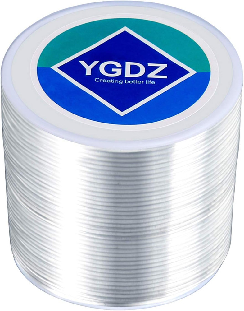 1.5Mm Bracelet String, Elastic String Crystal Stretch Thread Clear Beading Cords