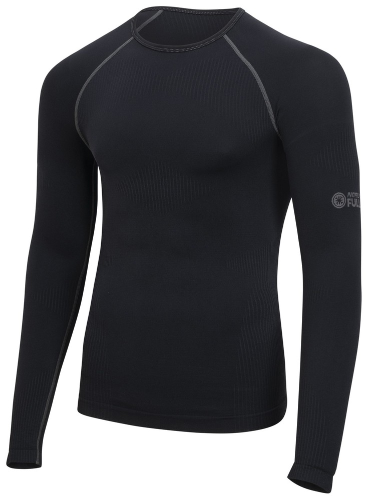 Noru 7257210506 - Full Cool Long Sleeve Baselayer Black Large