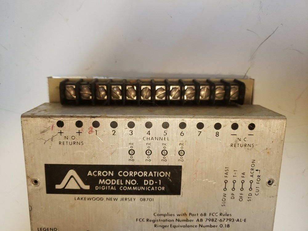 Acron Corporation DD-1 8 Ch Digital Communicator