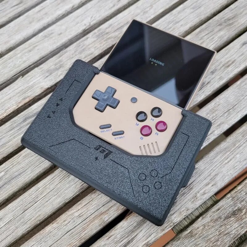 Miyoo Mini / Miyoo Mini Plus Handheld Display Stand Grip Handle Storage Rack Box