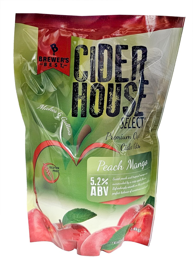 Gluten Free Cider House Select Peach Mango Cider Making Kit