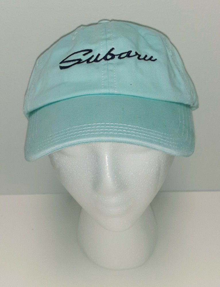Womens Torquoise Subaru Adjustable Cap/Hat