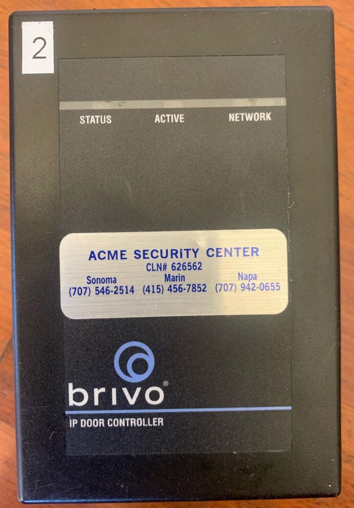 Brivo Systems LLC ACS Door Controller AC8-IPDC-2E