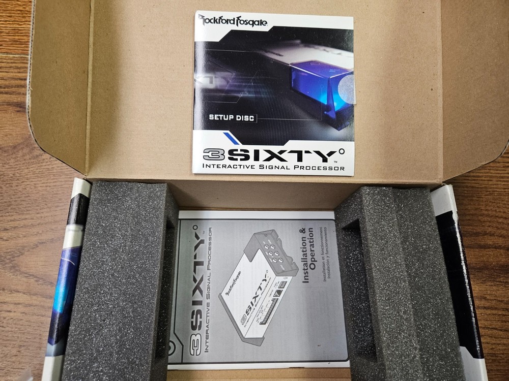Rockford Fosgate 3SIXTY.1 Interactive Signal Processor