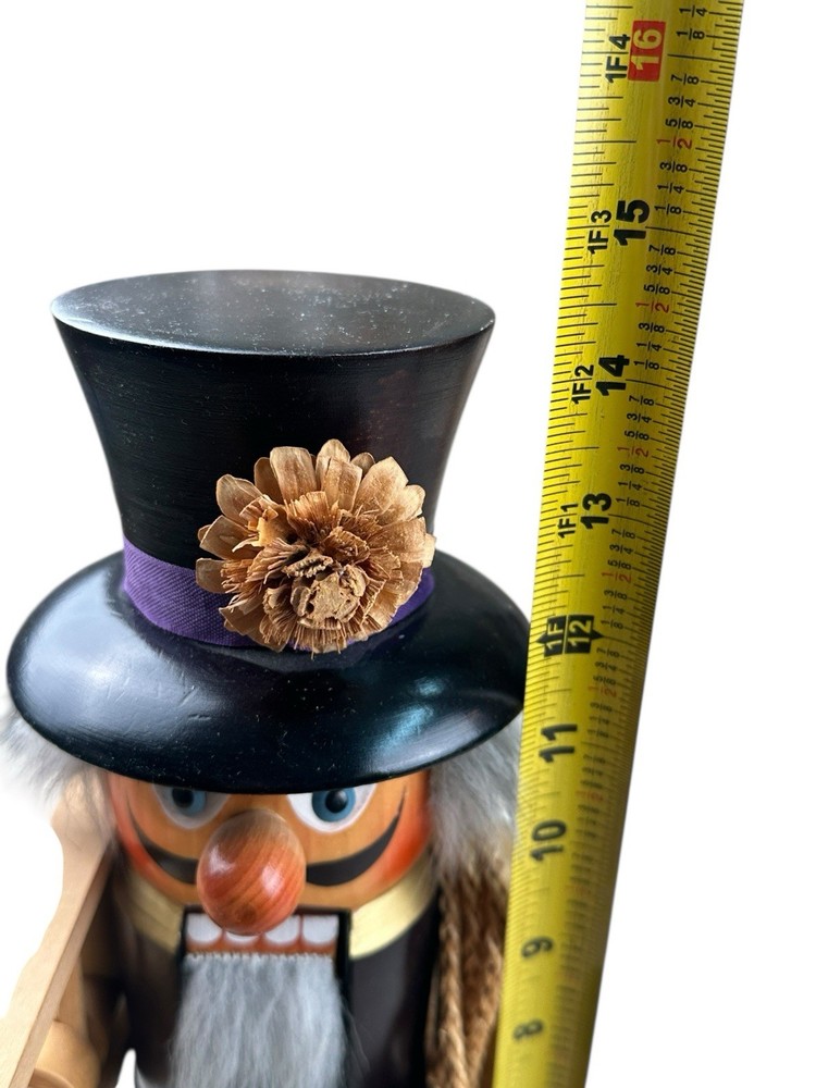 Vintage ORIGINAL Steinbach Volkskunst Chimney Sweep Nutcracker Germany